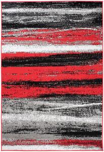 Kusový koberec PP Elpa šedočervený 80x150cm