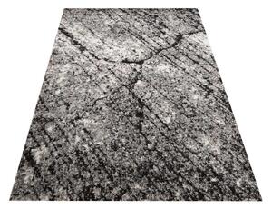 Moderný koberec s motívom mramoru hnedej farby Šírka: 120 cm | Dĺžka: 170 cm