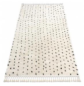 Kusový koberec Shaggy Syla krémový 80x150cm