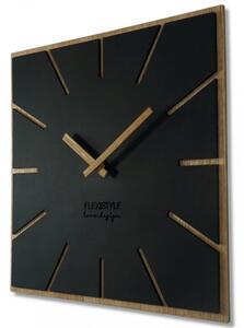 Brilantné nástenné hodiny pre moderný interiér 40 cm