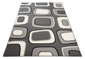 Kusový koberec PP Candy tmavo sivý 130x190cm