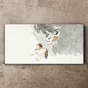 Obraz na plátne Kreslenie starovekých anjelov