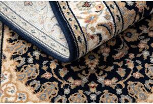 Vlnený kusový koberec Abdul čierny 120x170cm
