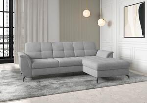 ROHOVÁ SEDAČKA, textil, sivá Sit & More - Sedačky, Online Only