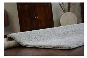Luxusný kusový koberec Shaggy Azra šedý 60x100cm