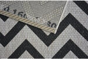Kusový koberec Kris čierny 60x110cm