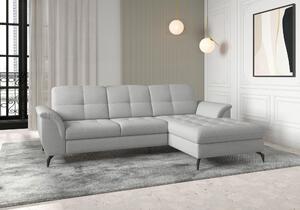 ROHOVÁ SEDAČKA, textil, svetlosivá Sit & More - Sedačky, Online Only