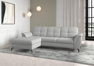 ROHOVÁ SEDAČKA, textil, svetlosivá Sit & More - Sedačky, Online Only