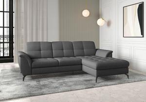 ROHOVÁ SEDAČKA, textil, tmavosivá Sit & More - Sedačky, Online Only