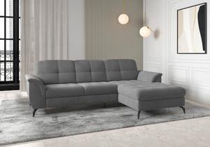 ROHOVÁ SEDAČKA, textil, sivá Sit & More - Sedačky, Online Only