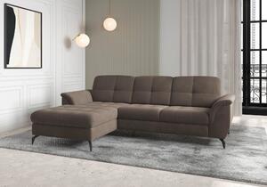 ROHOVÁ SEDAČKA, textil, tmavohnedá Sit & More - Sedačky, Online Only