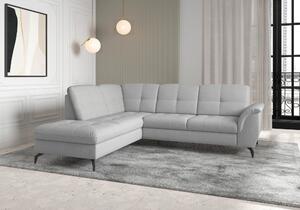 ROHOVÁ SEDAČKA, textil, svetlosivá Sit & More - Sedačky, Online Only