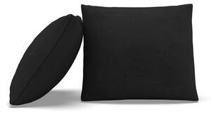 Set vankúšov - Mikro 35x35 cm Čierná