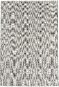 ASIATIC LONDON Ives Black White - koberec ROZMER CM: 160 x 230