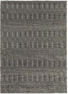 ASIATIC LONDON Sloan Black - koberec ROZMER CM: 120 x 170