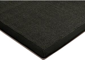 ASIATIC LONDON Sisal Black/Black - koberec ROZMER CM: 160 x 230