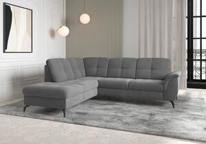 ROHOVÁ SEDAČKA, textil, sivá Sit & More - Sedačky, Online Only