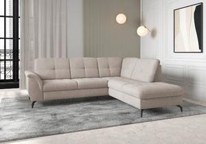 ROHOVÁ SEDAČKA, textil, sivobéžová Sit & More - Sedačky, Online Only