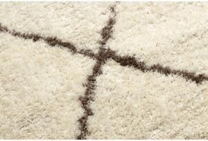 Kusový koberec shaggy Flan krémový 200x290cm