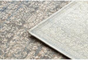 Vlnený kusový koberec Esma krémovo modrý 80x150cm