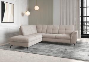 ROHOVÁ SEDAČKA, textil, sivobéžová Sit & More - Sedačky, Online Only