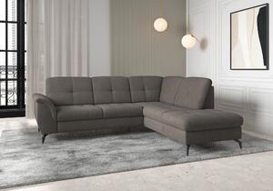 ROHOVÁ SEDAČKA, textil, grafitová Sit & More - Sedačky, Online Only