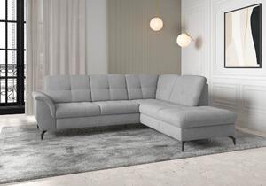 ROHOVÁ SEDAČKA, textil, sivá Sit & More - Sedačky, Online Only