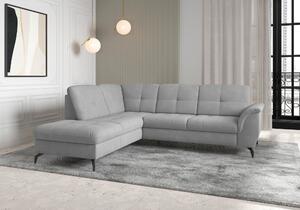 ROHOVÁ SEDAČKA, textil, sivá Sit & More - Sedačky, Online Only