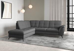 ROHOVÁ SEDAČKA, textil, tmavosivá Sit & More - Sedačky, Online Only