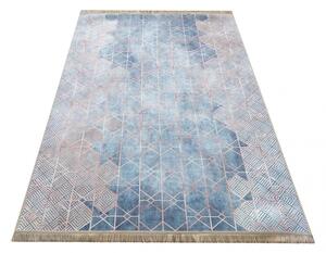 Protišmykový koberec s geometrickým vzorom Šírka: 60 cm | Dĺžka: 100 cm