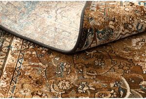 Vlnený kusový koberec Nuri hnedý 170x235cm