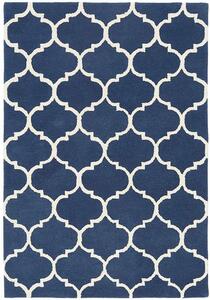 ASIATIC LONDON Albany Ogee Blue - koberec ROZMER CM: 200 x 300