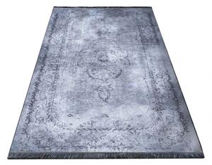 Sivý vintage koberec v orientálnom štýle Šírka: 80 cm | Dĺžka: 150 cm
