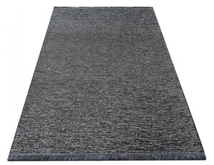 Moderný jednoduchý koberec v sivej farbe Šírka: 80 cm | Dĺžka: 300 cm