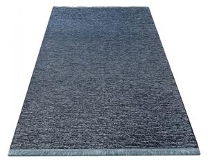 Kvalitný modrý koberec do obývačky Šírka: 80 cm | Dĺžka: 150 cm