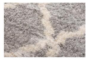 Kusový koberec shaggy Ismet sivý 120x170cm