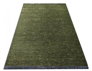 Čierno-zelený protišmykový koberec Diamond Šírka: 160 cm | Dĺžka: 230 cm