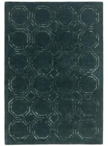 ASIATIC LONDON Nexus Octagon Petrol - koberec ROZMER CM: 120 x 170