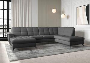 SEDACIA SÚPRAVA, textil, tmavosivá Sit & More - Sedačky, Online Only