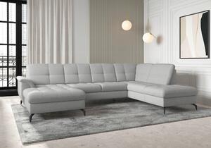 SEDACIA SÚPRAVA, textil, svetlosivá Sit & More - Sedačky, Online Only