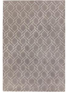 ASIATIC LONDON Nexus Fine Lines Silver - koberec ROZMER CM: 160 x 230