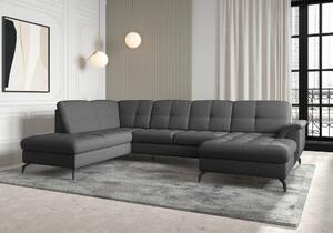 SEDACIA SÚPRAVA, textil, tmavosivá Sit & More - Sedačky, Online Only
