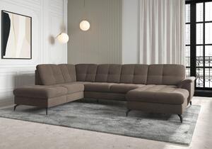 SEDACIA SÚPRAVA, textil, tmavohnedá Sit & More - Sedačky, Online Only