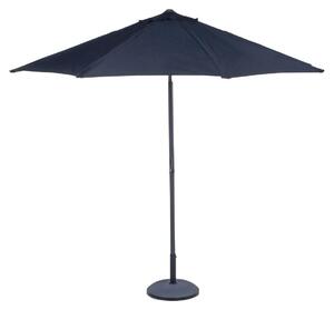 Lifetime Záhradný slnečník Veľký slnečník na balkón a terasu ⌀300 x 300 cm Obdĺžnikový plážový slnečník Slnečník bez podstavca Čierny