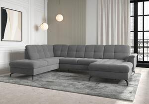SEDACIA SÚPRAVA, textil, sivá Sit & More - Sedačky, Online Only