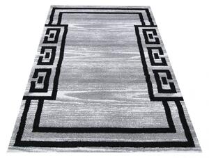 Sivo čierny koberec s ornamentom Šírka: 80 cm | Dĺžka: 150 cm
