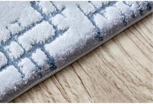 Luxusný kusový koberec akryl Ilona sivomodý 80x150cm
