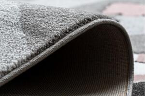 Detský kusový koberec Jednorožec sivý 120x170cm