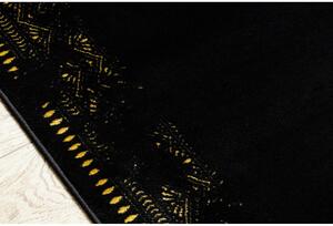Kusový koberec Edina čierny atyp 70x200cm