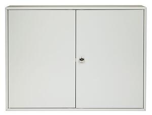 Oceľová dvojkrídlová skriňa na kľúče. RICHTER TS.400.D2, RICHTER bílá